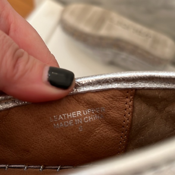 J/Slides silver espadrilles - Picture 5 of 5